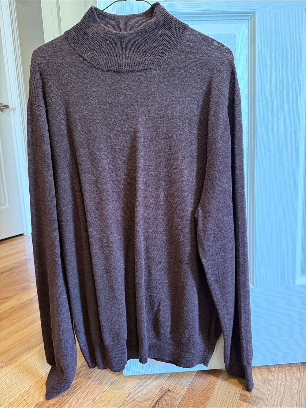 Jos. A. Bank Men's Chocolate Brown Turtleneck Sweater